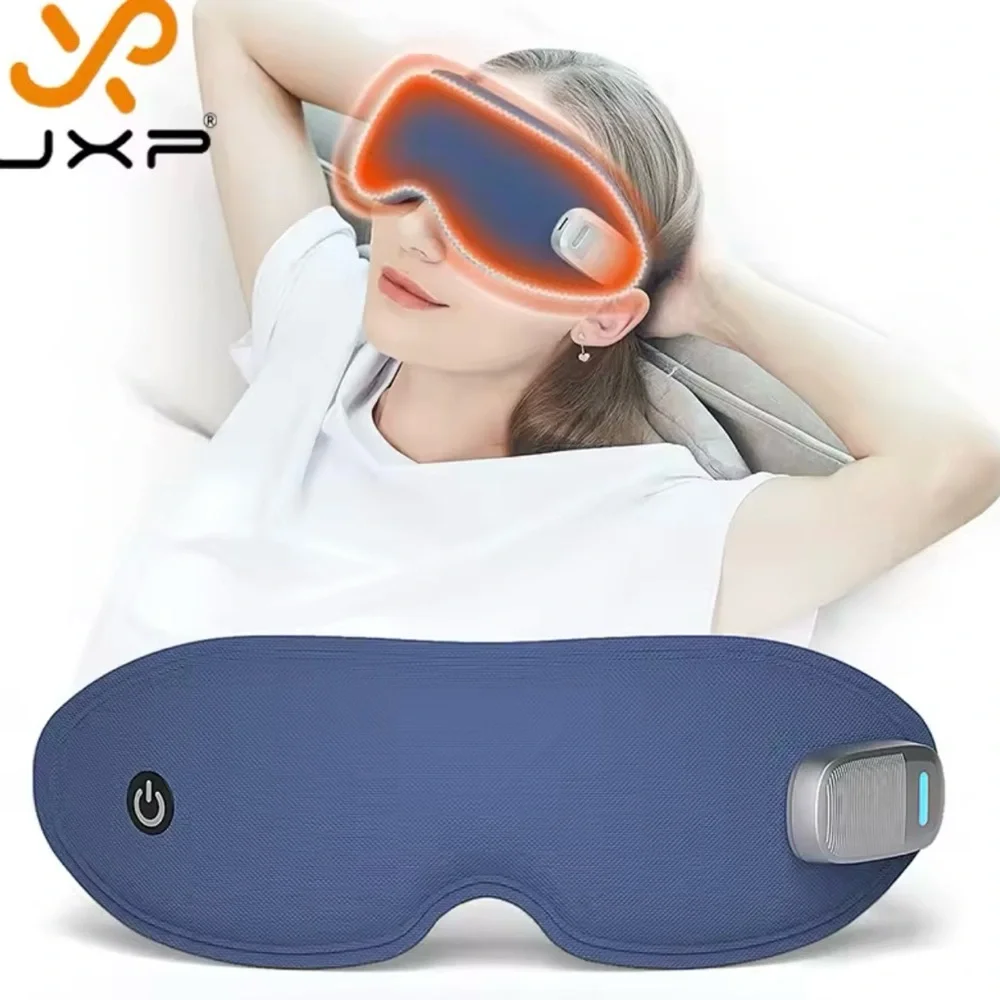 JXP Hot Compress Eye Massage with Heat Vibration Sleep Mask